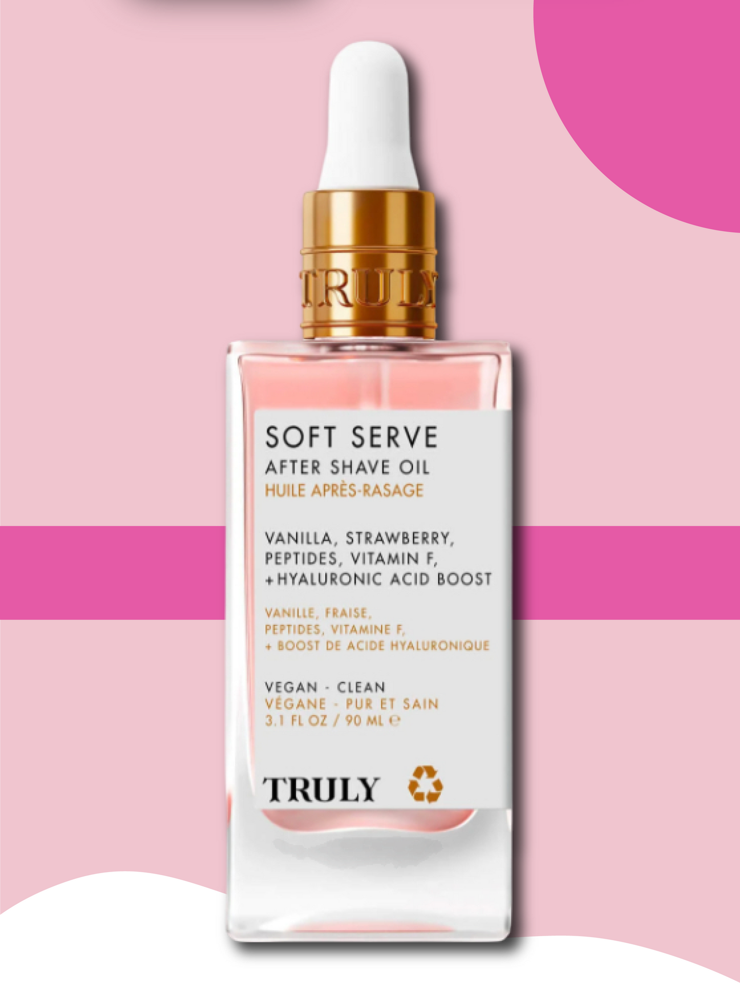 TRULY Soft Serve After Shave Oil - Aceite Post-Afeitado Donut Glaseado🍓 🌹