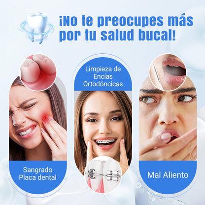 Irrigador dental profesional. Mejora tu sonrisa de manera natural