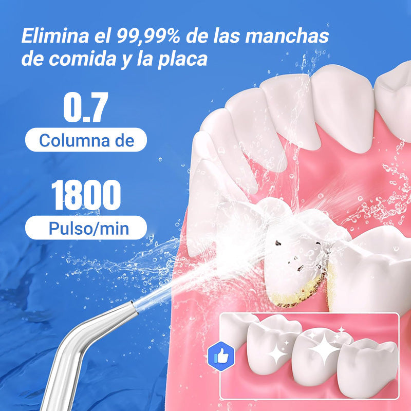 Irrigador dental profesional. Mejora tu sonrisa de manera natural