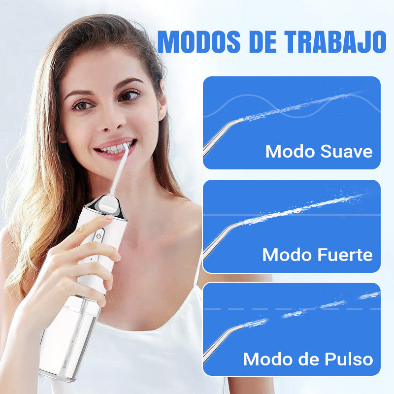 Irrigador dental profesional. Mejora tu sonrisa de manera natural