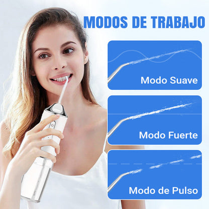 Irrigador dental profesional. Mejora tu sonrisa de manera natural