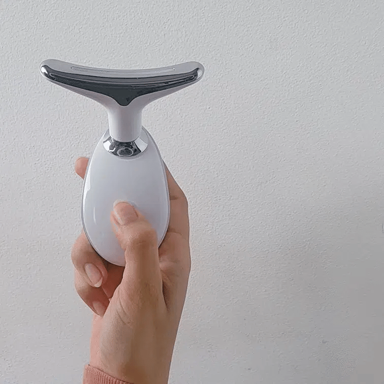 Reafirmante de luz led para cuello y rostro
