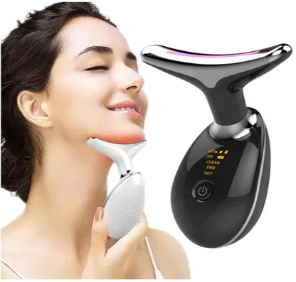 Reafirmante de luz led para cuello y rostro